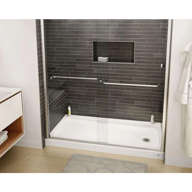 Bootz 4 in. H X 32 in. W X 60 in. L White Shower Base