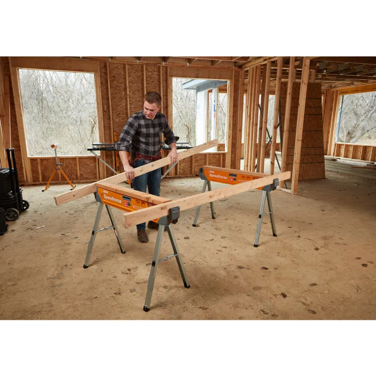 Bora Portamate 31.5 in. H x 45 in. D Speedhorse Sawhorse 1500 lb. capacity 1 pc.