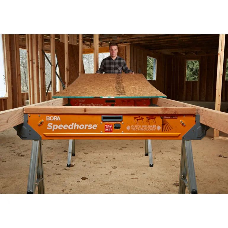 Bora Portamate 31.5 in. H x 45 in. D Speedhorse Sawhorse 1500 lb. capacity 1 pc.