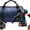 Bosch 18V CORE Cordless Brushless 2 Tool Hammer Drill and Impact Driver Kit