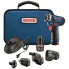 Bosch 12V MAX Flexiclick 1/4 in. Cordless 5-In-1 Drill Kit (Battery & Charger)