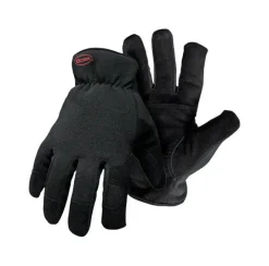 Boss Guard Men's Indoor/Outdoor Insulated Mechanic's Glove Black XL 1 pair