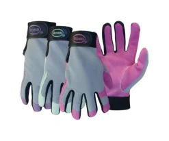 Boss Guard Women's Indoor/Outdoor Mechanic's Glove Assorted L 1 pk