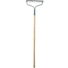 BOW RAKE OAK/STL 54"L