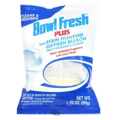 Bowl Fresh Toilet Deodorizer and Cleaner 1.76 oz. (Pack of 24)