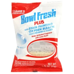 Bowl Fresh Toilet Deodorizer and Cleaner 1.76 oz. (Pack of 24)