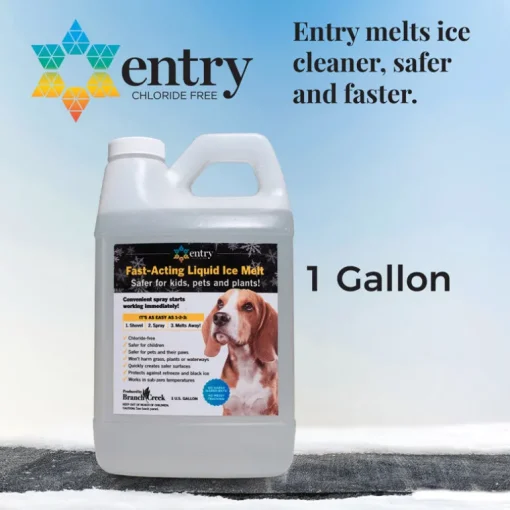 Branch Creek Entry Blended Pet Friendly Liquid Ice Melt 1 gal