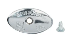 BrassCraft Oval Metal Valve Handle 1.10 in. L