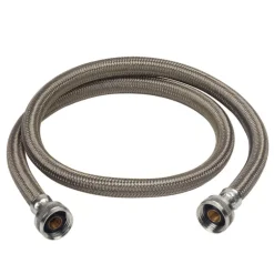 BrassCraft Speedi Plumb 3/4 in. FHT pc X 3/4 in. D FHT 48 in. Polymer Washing Machine Supply Line