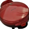 Brentwood Ts-120 9.5" X 10.5" X 4.5" Red Quesadilla Maker
