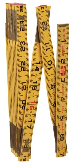 Brick Mason Fold Rule 6'