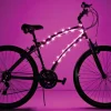 Brightz Cosmic Brightz Pink LED Bicycle Light Kit ABS Plastics 1 pk
