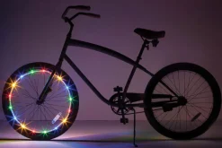 Brightz Wheel Brightz Multicolor LED Bike Accessory ABS Plastics 1 pk