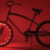 Brightz Wheel Brightz Red LED Bike Accessory Light ABS Plastics 1 pk
