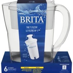 Brita 6 cups White Space Saver Pitcher