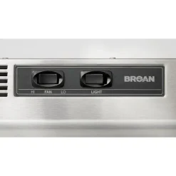 Broan-NuTone 24 in. W Silver Non-Vented Range Hood