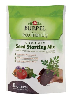 Burpee eco friendly Organic .06-.03-.03 Seed Starting Mix 8 qt.
