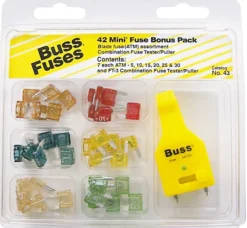 Bussmann 30 amps ATM Assorted Blade Fuse 43 pk