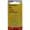 Bussmann 20 amps ATM Mini Automotive Fuse 5 pk