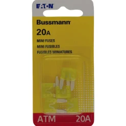 Bussmann 20 amps ATM Mini Automotive Fuse 5 pk