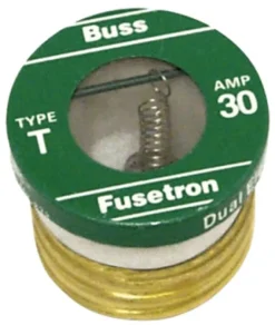 Bussmann 15 amps Dual Element Plug Fuse 4 pk