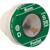 Bussmann 30 amps Dual Element Tamper Proof Plug 4 pk