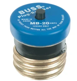 Bussmann 20 amps Plug Fuse 1 pk