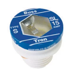 Bussmann 15 amps Tamper Proof Plug Fuse 4 pk