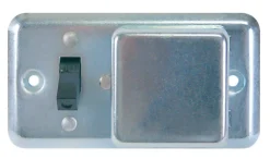 Bussmann 15 amps Toggle Switch & Cover Gray 1 pk