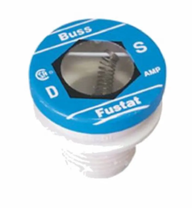Bussmann 8 amps Type S Plug Fuse 1 pk