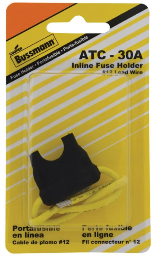 Bussmann 30 are ATC In-Line Fuse Holder 1 pk (Pack of 5)