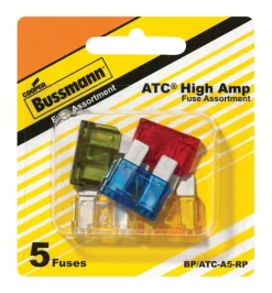 Bussmann ATC Assorted Fuse Assortment 5 pk