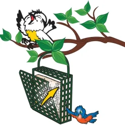 C & S Peanut Delight Assorted Species Wild Bird Food Beef Suet 11.75 oz. (Pack of 12)