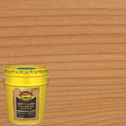 Cabot Australian Timber Oil Low VOC Transparent Natural Oil-Based Australian Timber Oil 5 gal