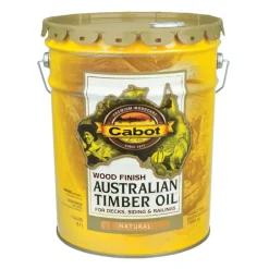 Cabot Australian Timber Oil Low VOC Transparent Natural Oil-Based Australian Timber Oil 5 gal