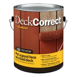 Cabot Solid Tintable Tint Base Water-Based Latex Deck Stain 1 gal. (Pack of 4)