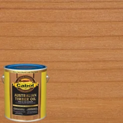 Cabot Transparent Honey Teak Oil-Based Australian Timber Oil 1 gal. (Pack of 4)
