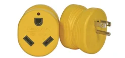 Camco 15 amps RV Electrical Adapter 15-30A 1 pk