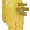 Camco 2.9 in. 50 amps RV Male Plug Replacement 50 AMP 1 pk
