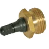 Camco Brass RV Blow Out Plug 5.5 L x 1.24 H x 3.63 W in.