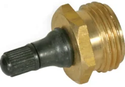 Camco Brass RV Blow Out Plug 5.5 L x 1.24 H x 3.63 W in.
