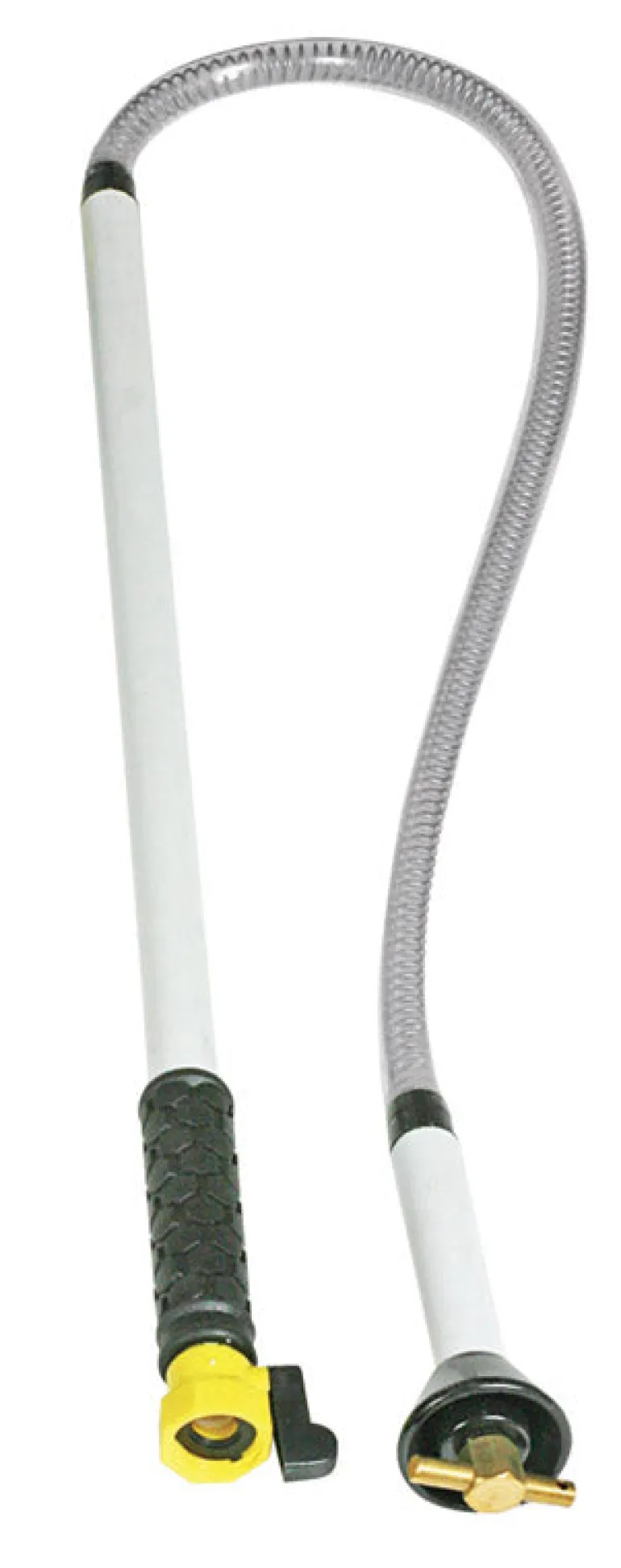 Camco White Brass RV Tank Rinser Flexible Swivel Stik 2 L x 29 H x 6.5 W in.
