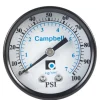 Campbell 2 in. Brass Pressure Gauge 100 psi