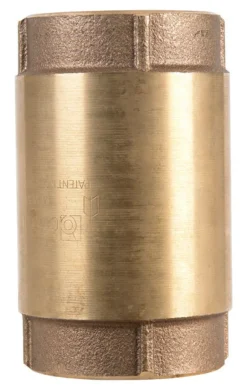Campbell 2 in. D FNPT x FNPT Red Brass Spring Loaded Check Valve