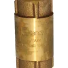 Campbell 1/2 in. D X 1/2 in. D FIP Red Brass Spring Loaded Check Valve
