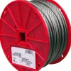 Campbell Chain Electro-Polish Stainless Steel 1/16 in. D X 250 ft. L Cable