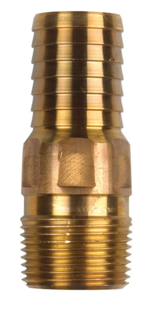 Campbell Red Brass 1 in. Male Adapter