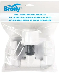 Campbell White PVC Well Point Installation Kit 8 L in.