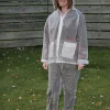 Campmaster Boulder Creek Clear Vinyl Three Piece Rain Suit Medium 11 mil. Thick