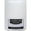 Candle-Lite White No Scent Pillar Candle 4 in. H (Pack of 12)